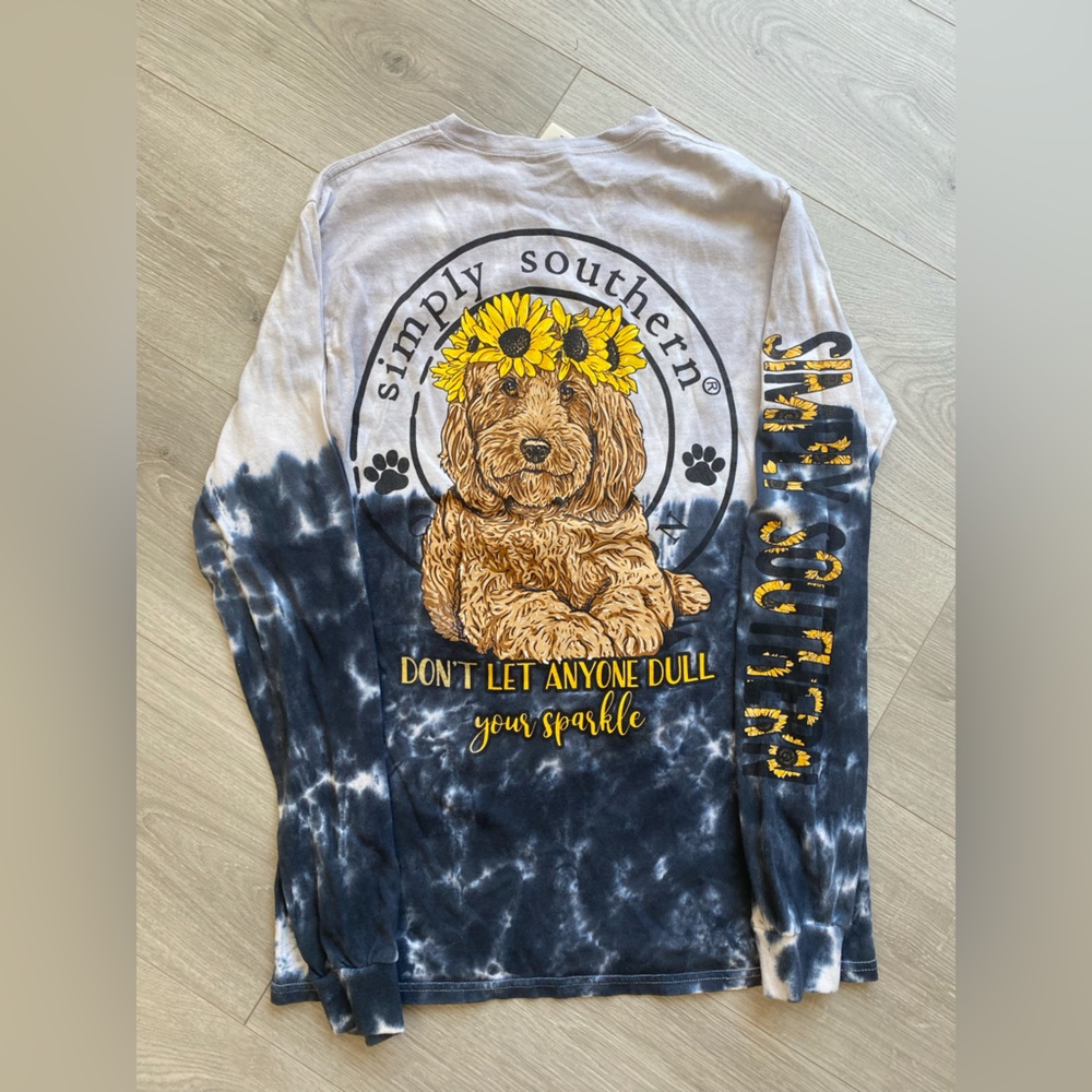 Simply Southern Goldendoodle Sunflower Tee